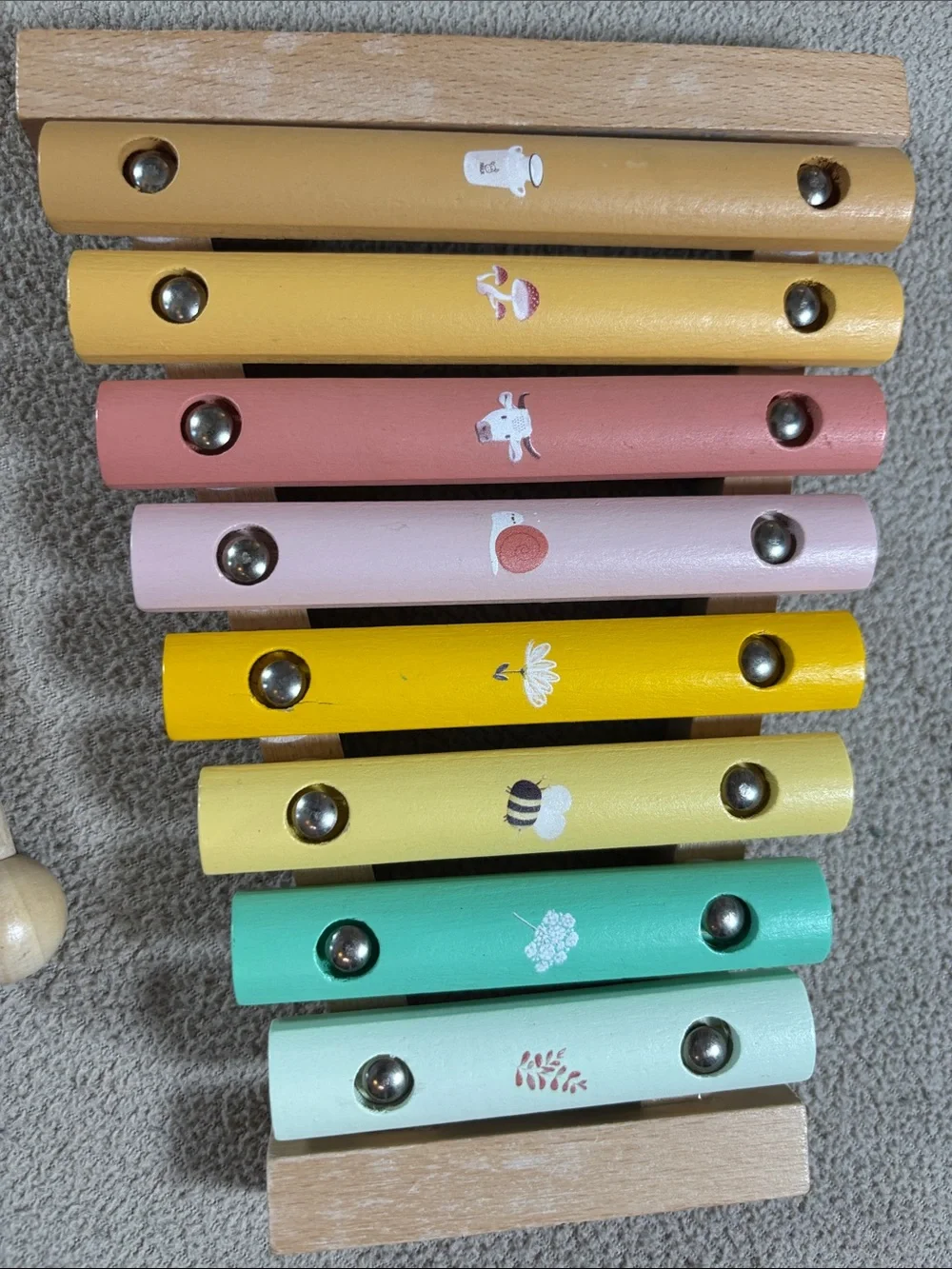 Wood Infant/Toddler Musical Toys